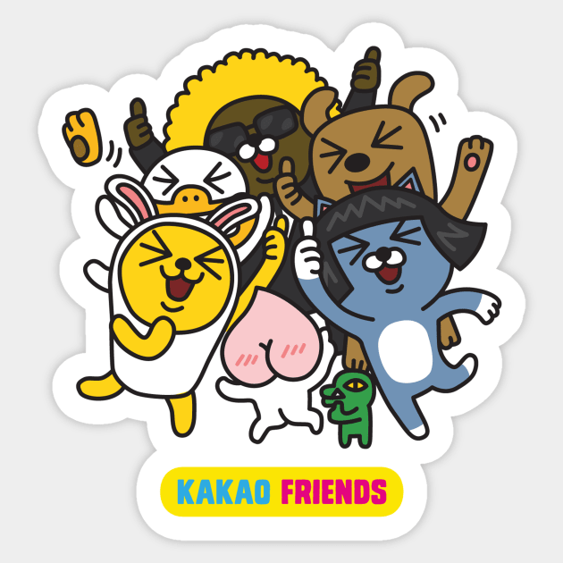KakaoTalk Friends Sticker by icdeadpixels